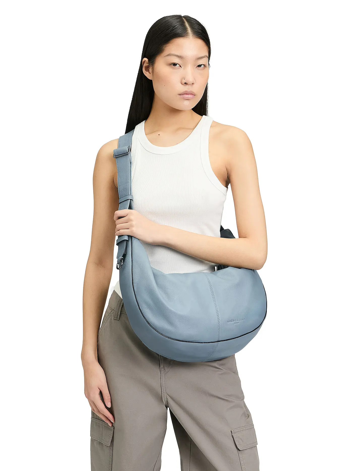 LIEBESKIND BERLIN | Ledertasche - Hobo MOON Medium | 